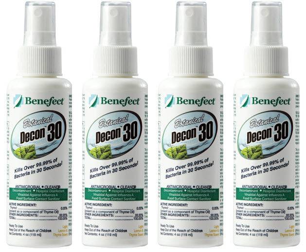 Decon 30 - 4oz Spray Bottle (Case of 4)